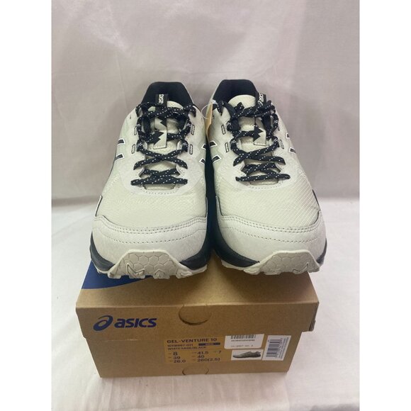 Asics Men's Size 8 MN Gel-Venture 10 White Sage/Black Outdoor Shoe NIB - Picture 1 of 6